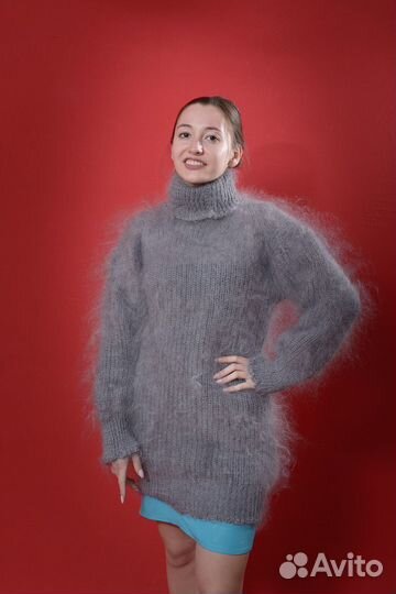 Пуховый свитер