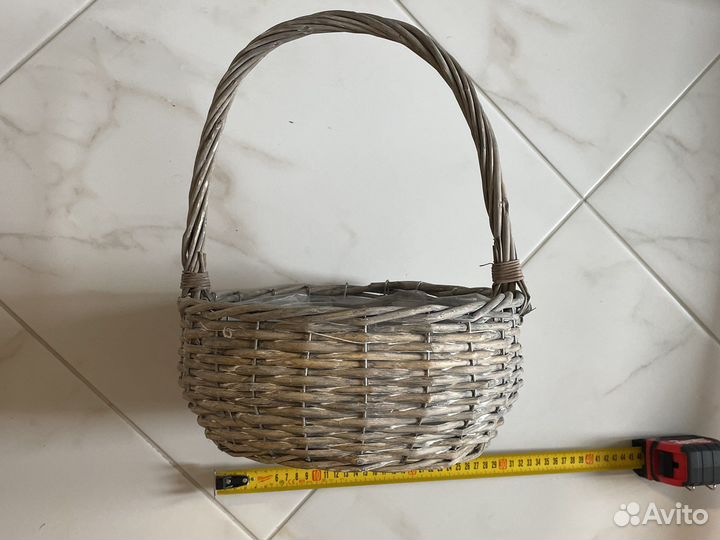 Корзина плетеная