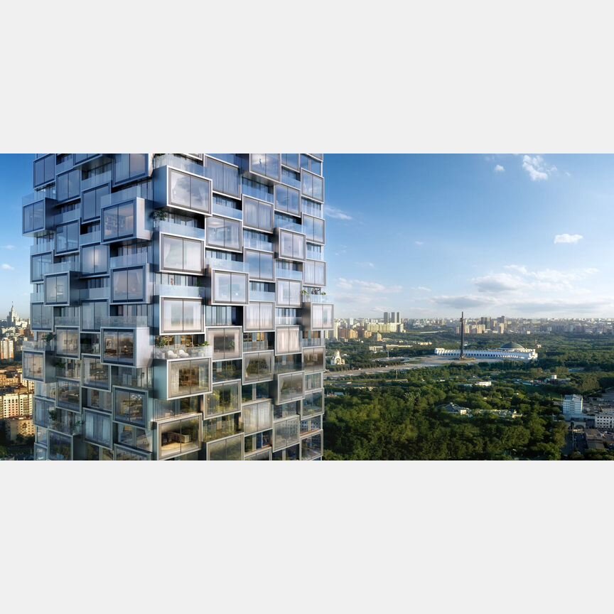 1-к. квартира, 45,7 м², 23/46 эт.