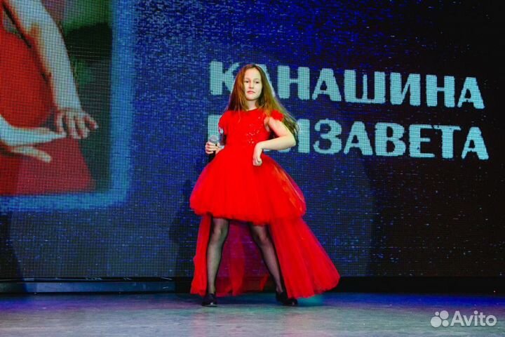 Платье вечернее детское