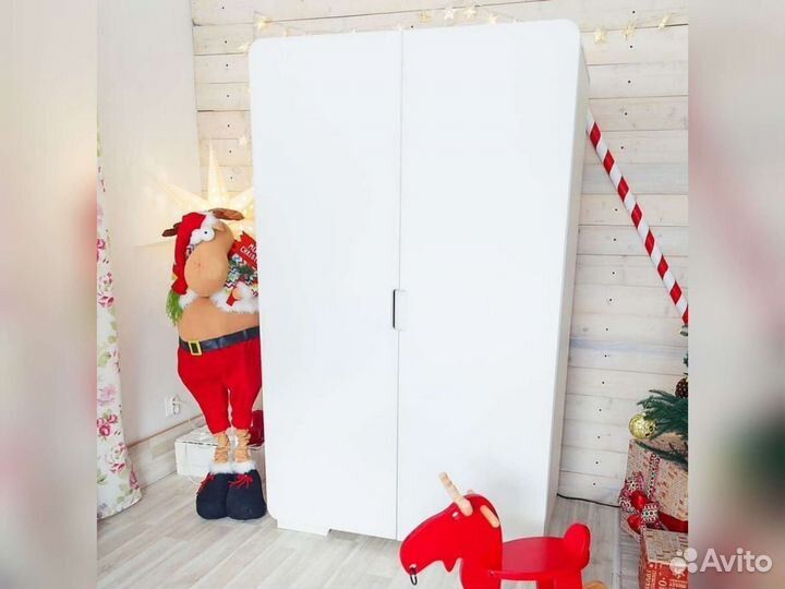 Шкаф белый / цветной в детскую. Доставка
