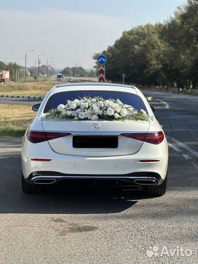 Авто на прокат аренда на свадьбу мерседес 223