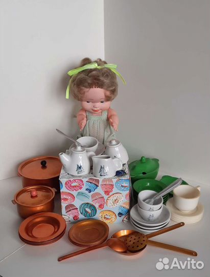 Игрушечная посуда СССР