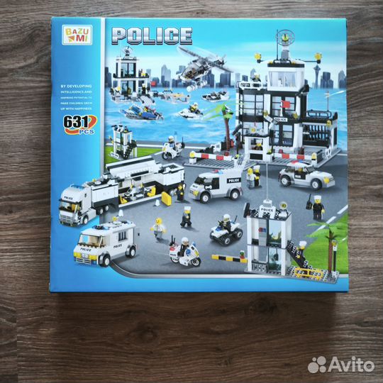 Конструктор bazumi police lego для мальчиков