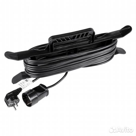 Удлинитель сетевой 10м 10А 2200Вт 3х0.75 кв.мм