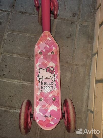 Самокат детский трехколесный бу