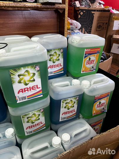 Гель для стирки, для мытья полов