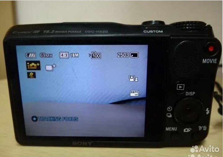 Цифровой фотоаппарат sony cyber shot hx20