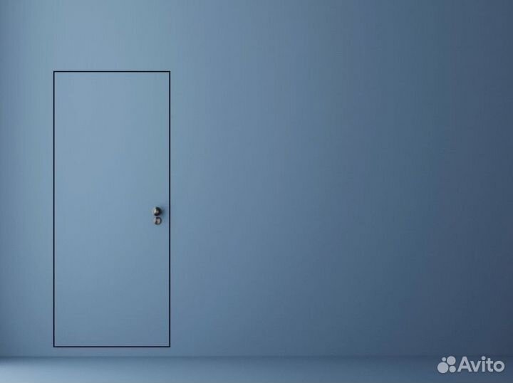 Скрытые двери межкомнатные под отделку