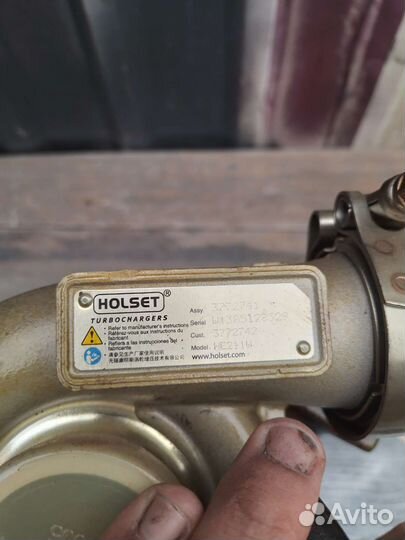 Турбина cummins isf 3.8