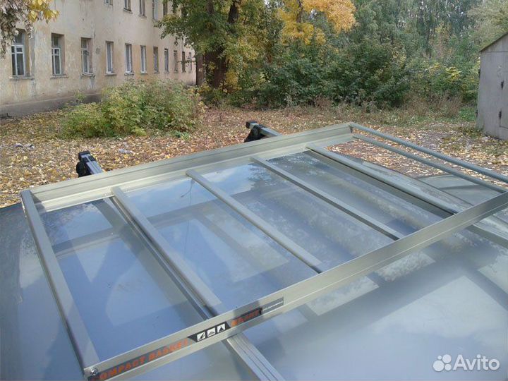 Корзина багажная Атлант 8963 1200х800 мм алюмин