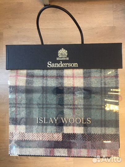 Каталог с образцами тканей Sanderson Islay wools