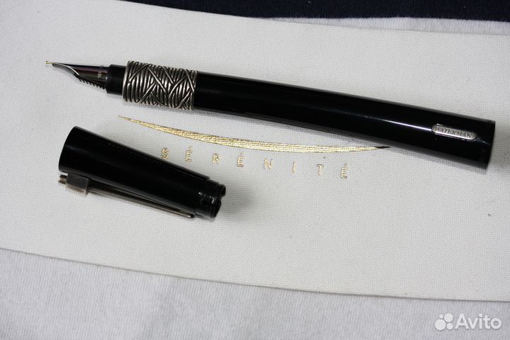 Waterman serenite новая перьевая ручка М