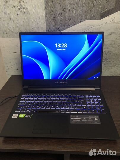 Ноутбук игровой gigabyte G5, GeForce RTX 3060