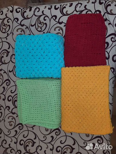 Плед детский плюшевый