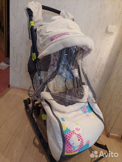 Коляска санки