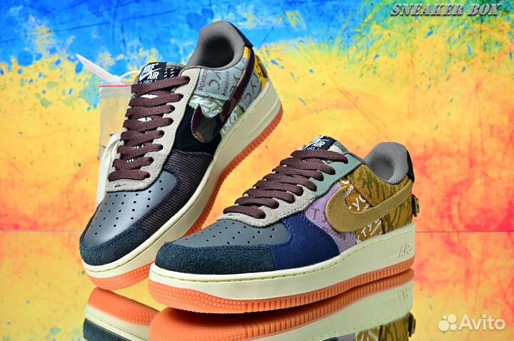 Nike Air Force 1 Low Travis Scott Space Gray