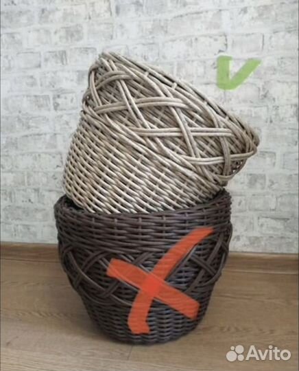 Кашпо из Ротанга