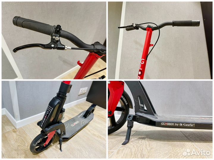 Самокат globber k180 с тормозом ручным