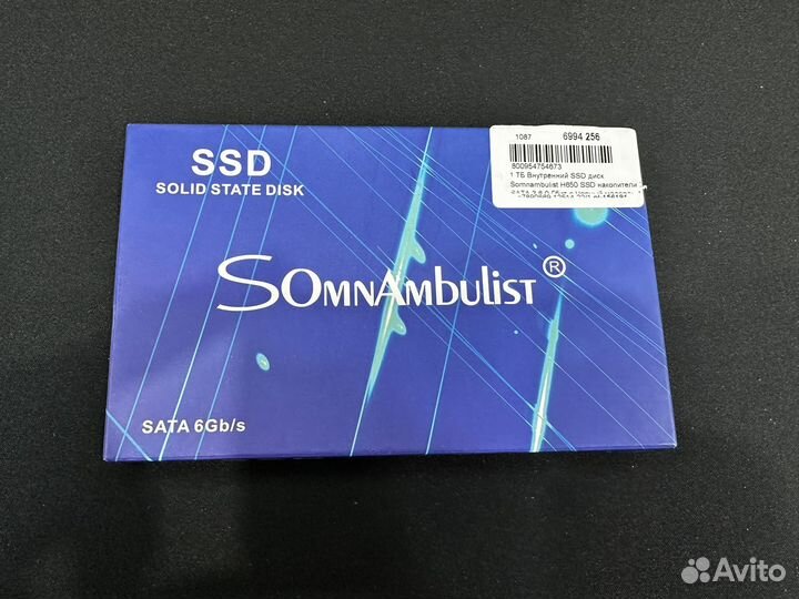Внутренний ssd диск 1 тб Somnambulist