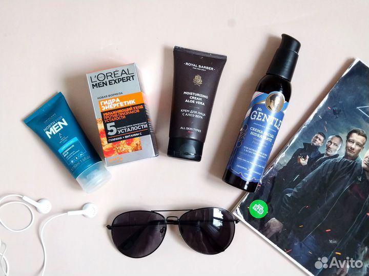 Мужская косметика пакетом Крем для бритья