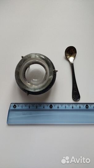 Солонка хрустальная СССР