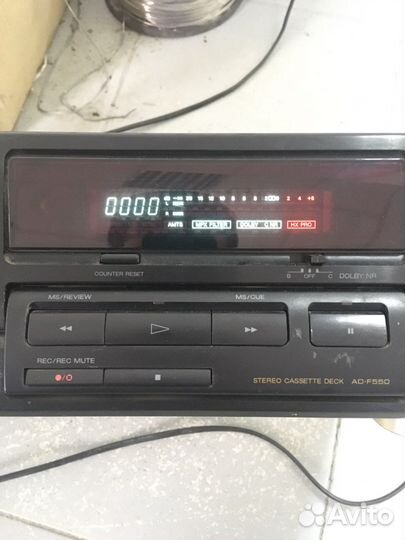 Дека кассетная ad-f550