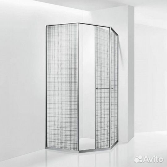 Душевой уголок RGW Stilvoll SV-82 L 80x80 черная вуаль