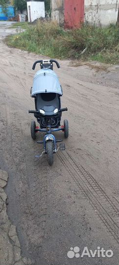 Детский велосипед с ручкой бу