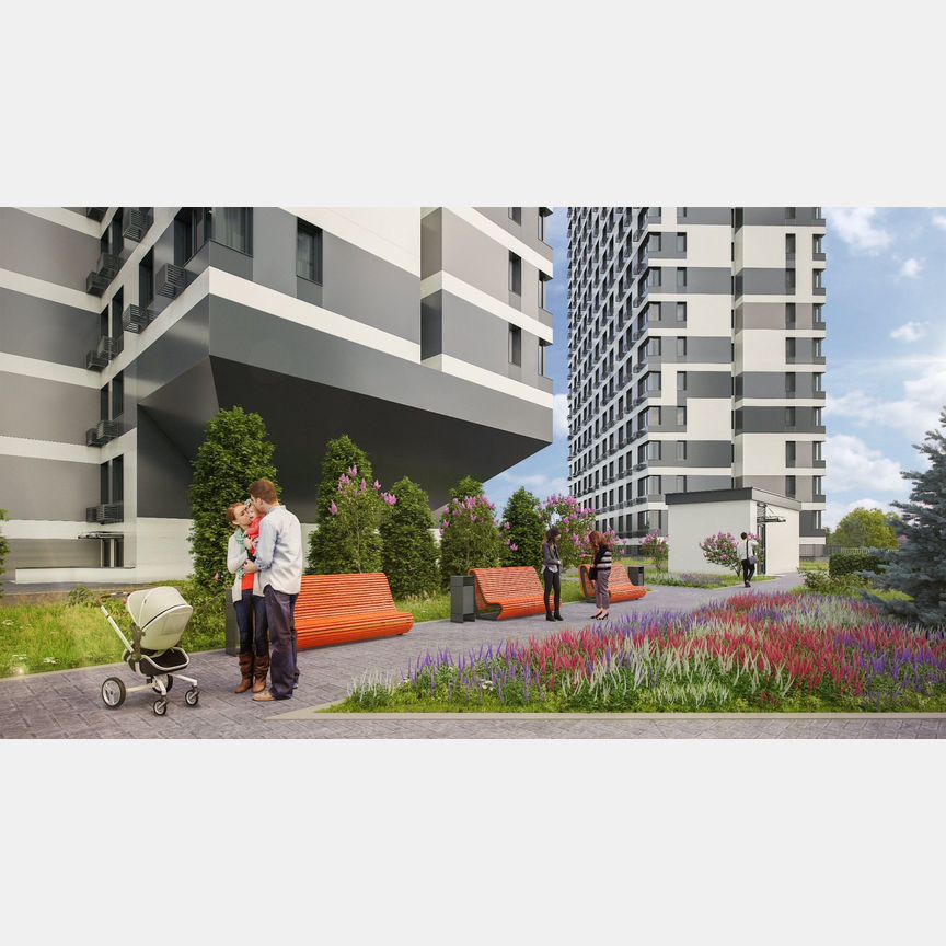 Апартаменты-студия, 22,5 м², 18/21 эт.