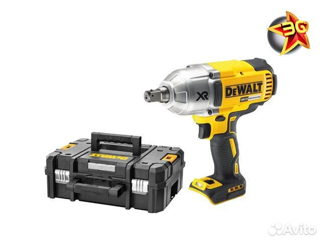 Аккумуляторный гайковерт DeWalt DCF899NT без аккумулятора