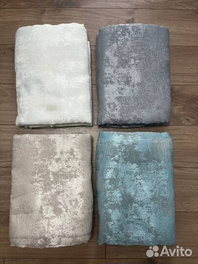 Шторы готовые новые Мраморные