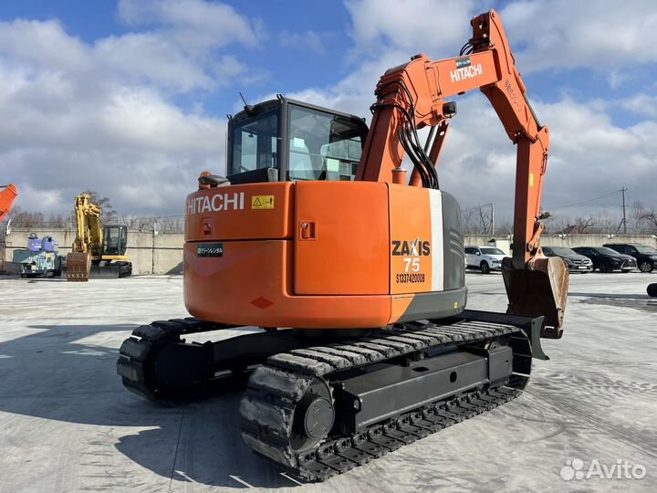 Гусеничный экскаватор Hitachi ZX75UR-3, 2019