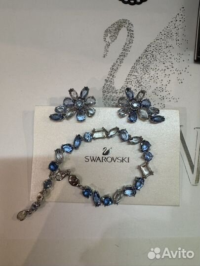 Серьги Swarovski Gema