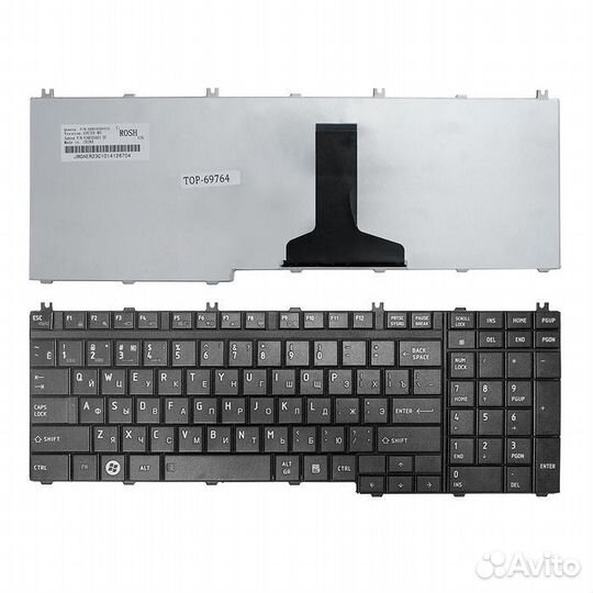 Клавиатура Toshiba A500, L500, P300, гарантия