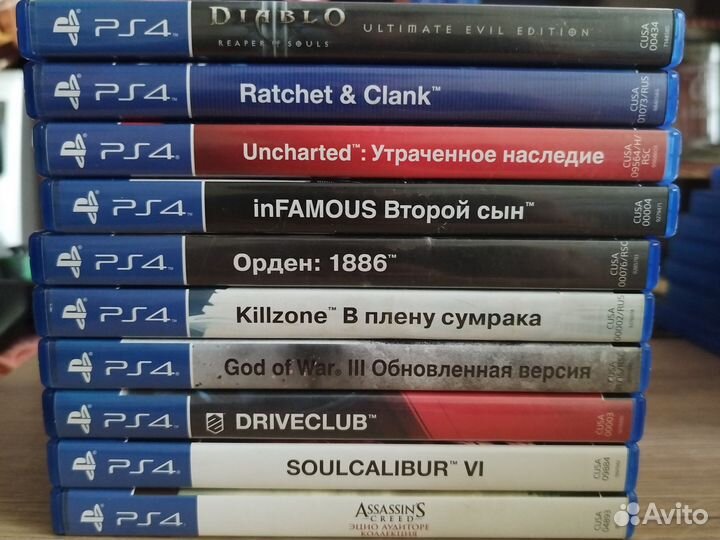 Игры для приставок ps4