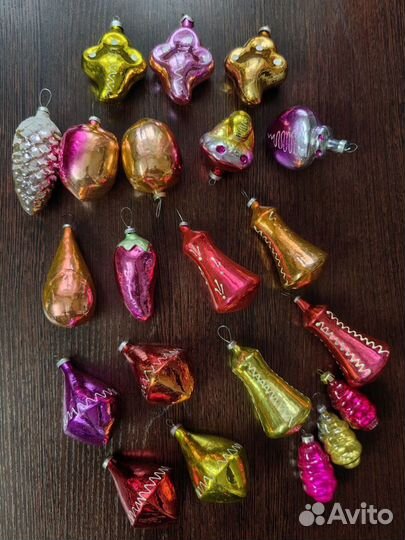 Елочные игрушки СССР