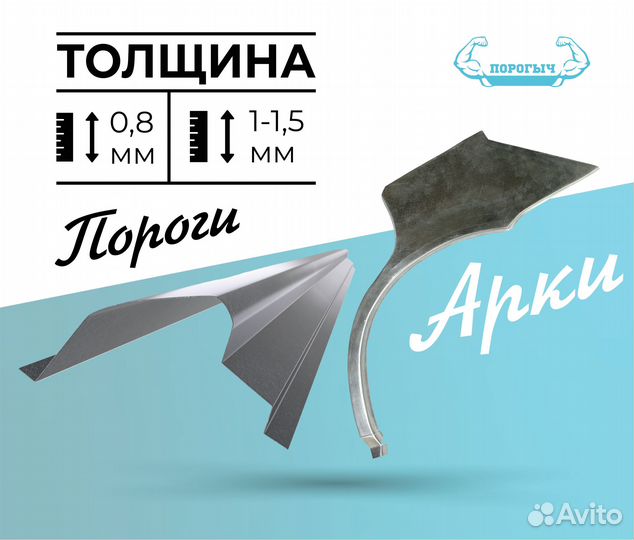 Пороги и арки Mitsubishi Lancer 10 Пятигорск