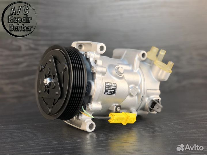 Компрессор кондиционера Peugeot 207