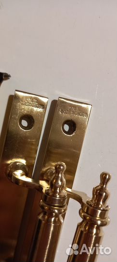 Латунные ручки. 