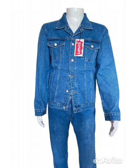 Куртка мужская джинсовая levis XL