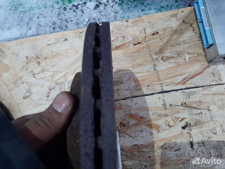 Диски тормозные передние Ланос Сенс