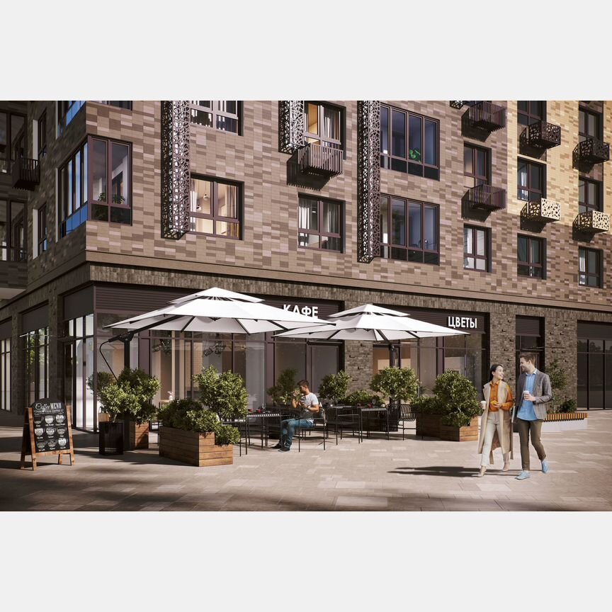 1-к. квартира, 36,1 м², 13/15 эт.