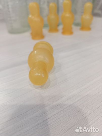 Бутылочка для кормления стекло и соски