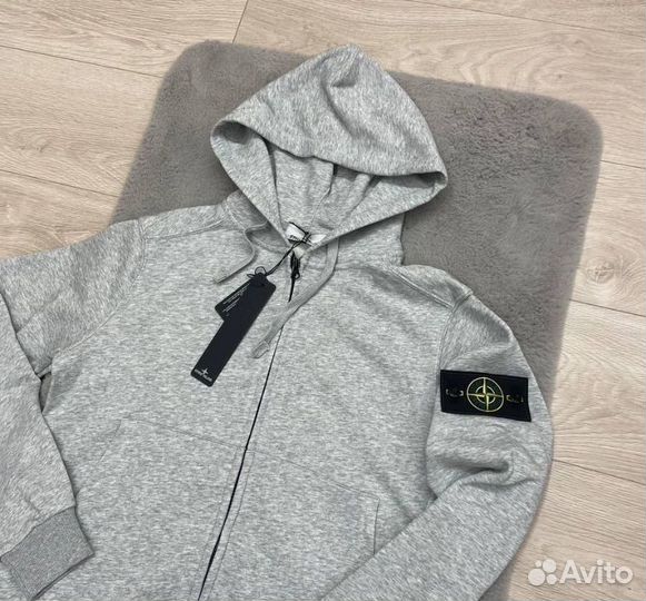 Зип худи stone island