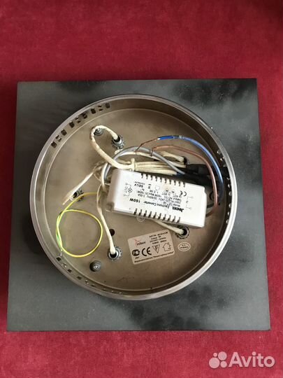 Лампа потолочная квадратная