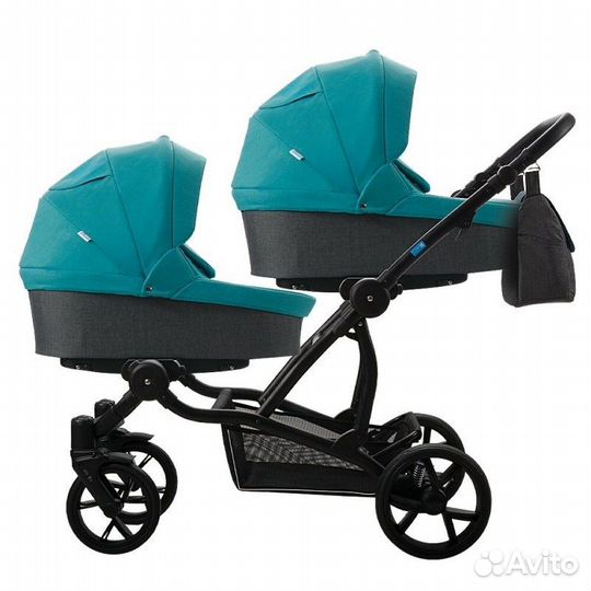Коляска для двойни 2 в 1 AroTeam Twinat Duo 19