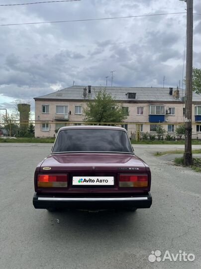 ВАЗ 2107 1.5 МТ, 2004, 74 291 км