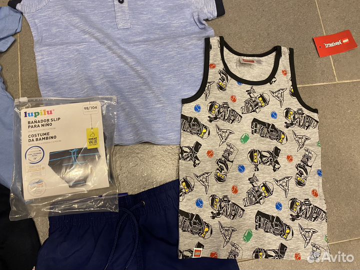 Вещи пакетом новые 98/104 на мальчика