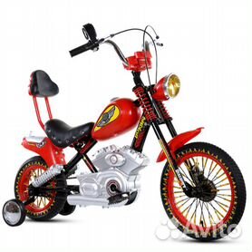 Детский трехколесный велосипед-мотоцикл Chopper
